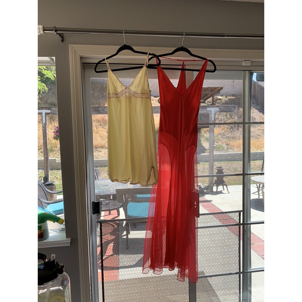 Victoria's Secret 2 Size Medium Lingerie gowns 1 NWT and 1 Used